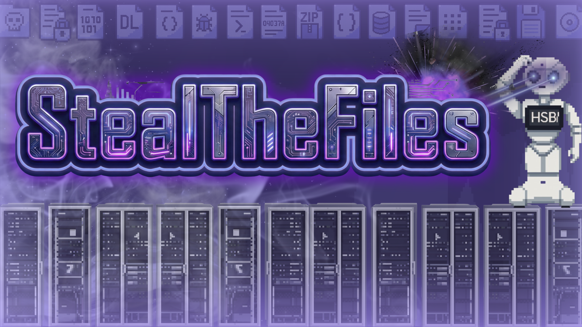 StealTheFiles — game banner